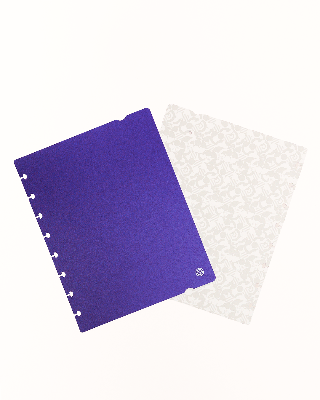 Couverture A5 violette