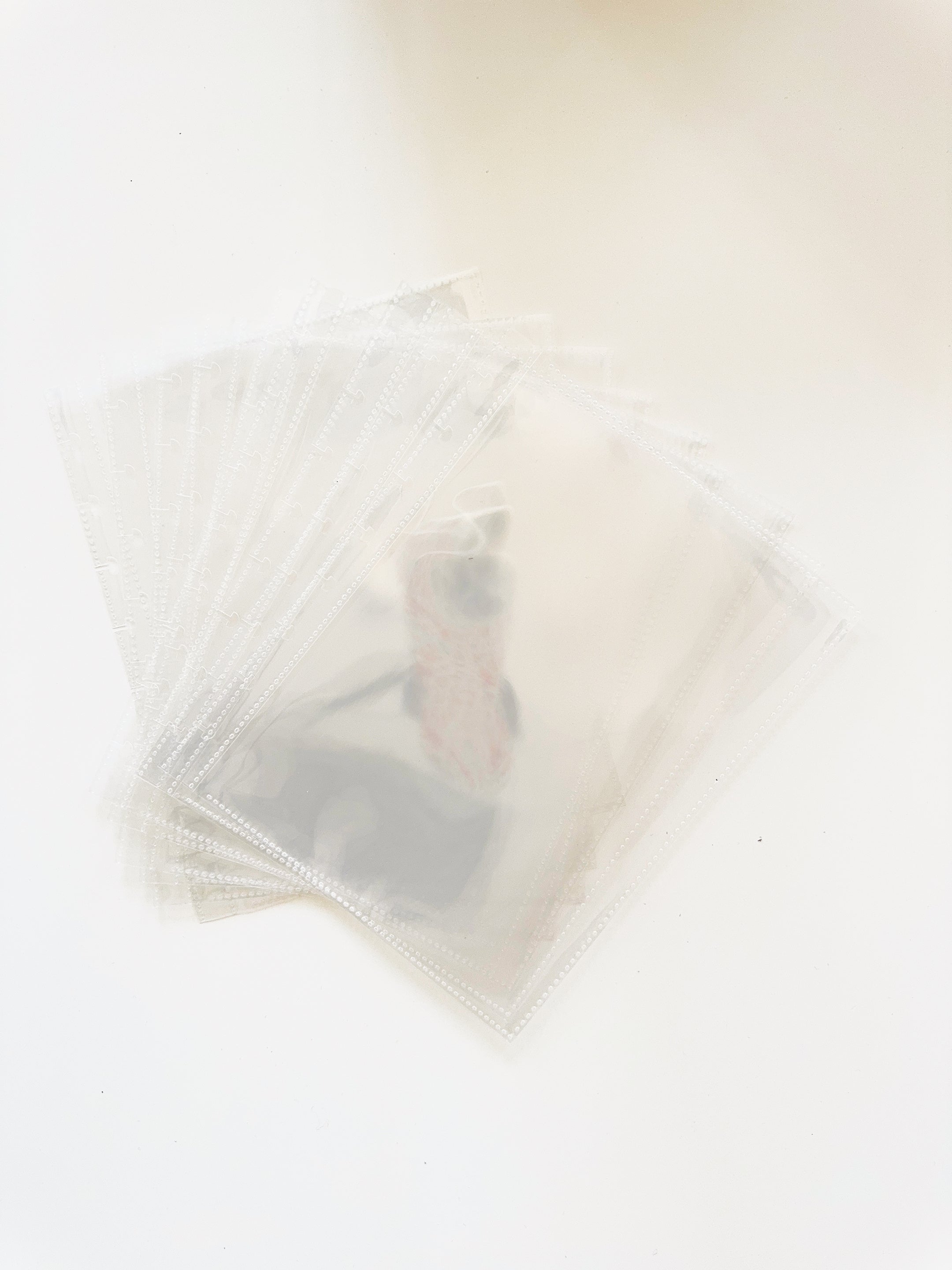 Lot de 10 pochettes A5 transparentes