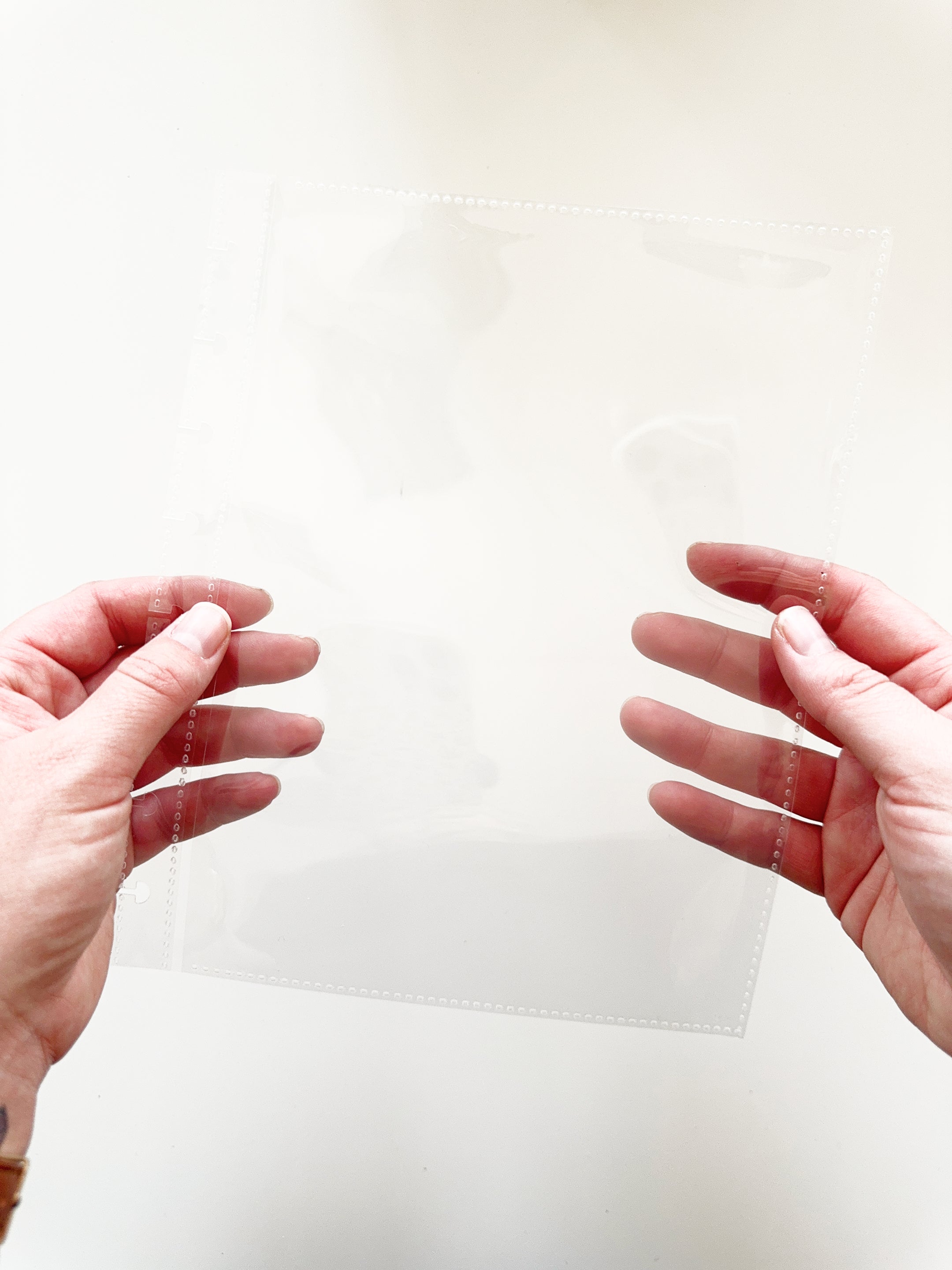 Lot de 10 pochettes A5 transparentes