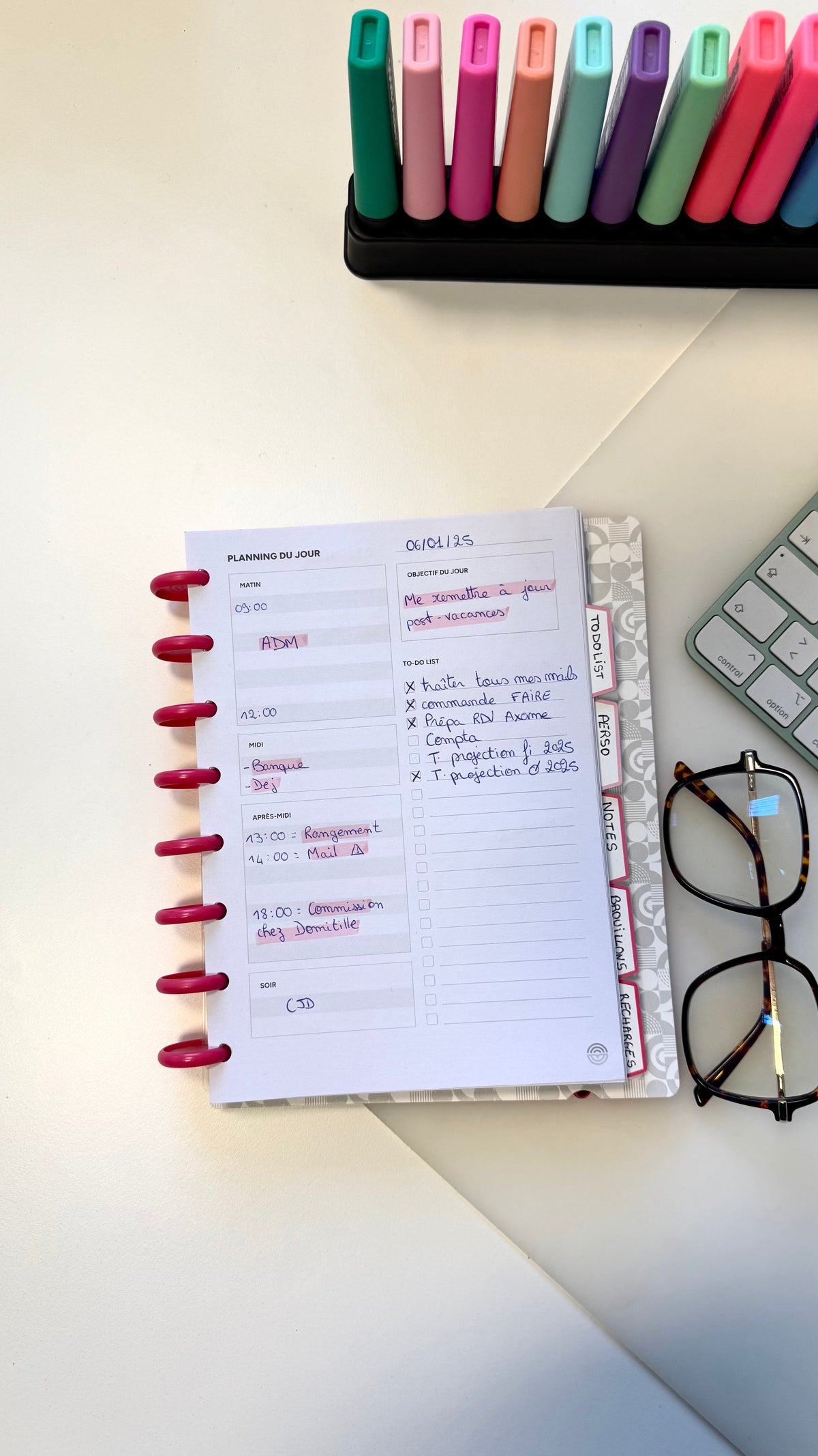 L’organisation au quotidien : routines à adopter avec Mylibup