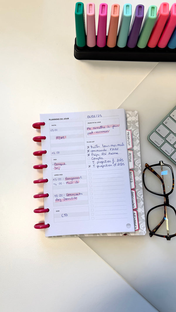 L’organisation au quotidien : routines à adopter avec Mylibup