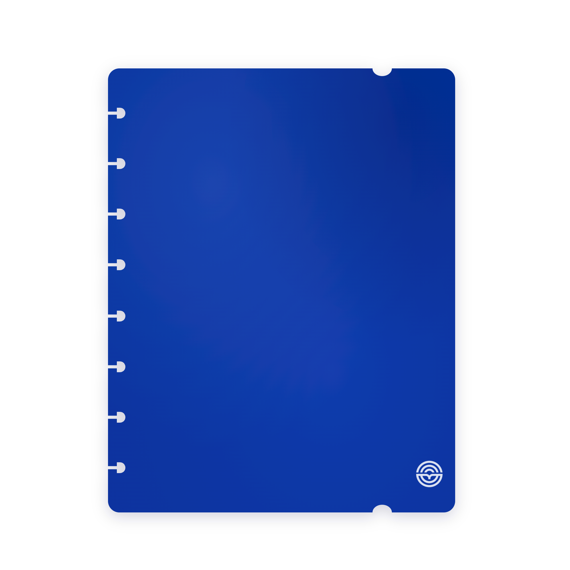 Duo de couvertures A5 Cobalt
