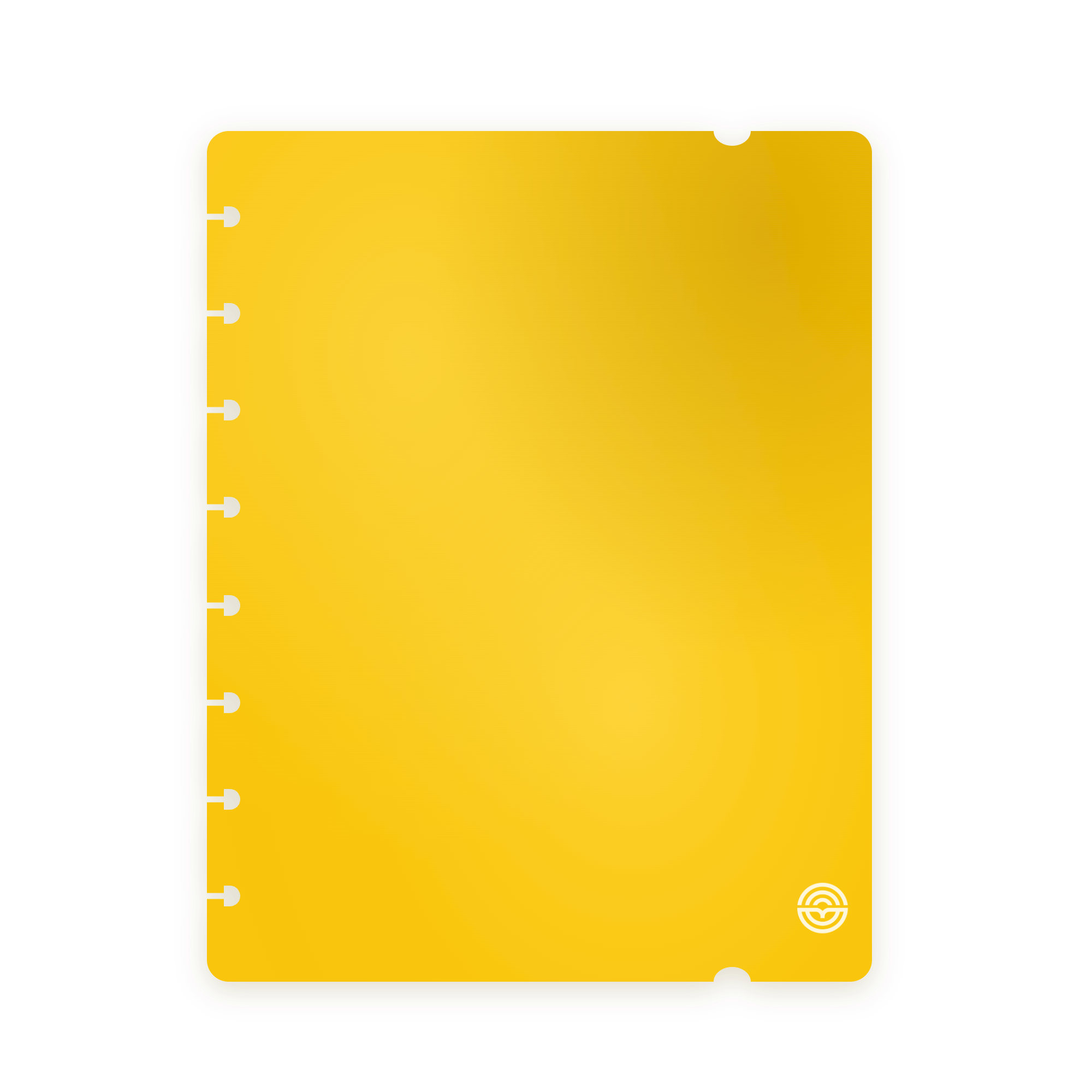 Duo de couvertures A5 Jaune