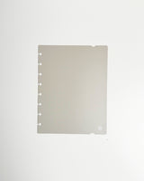 Duo de couvertures A5 Gris lunaire