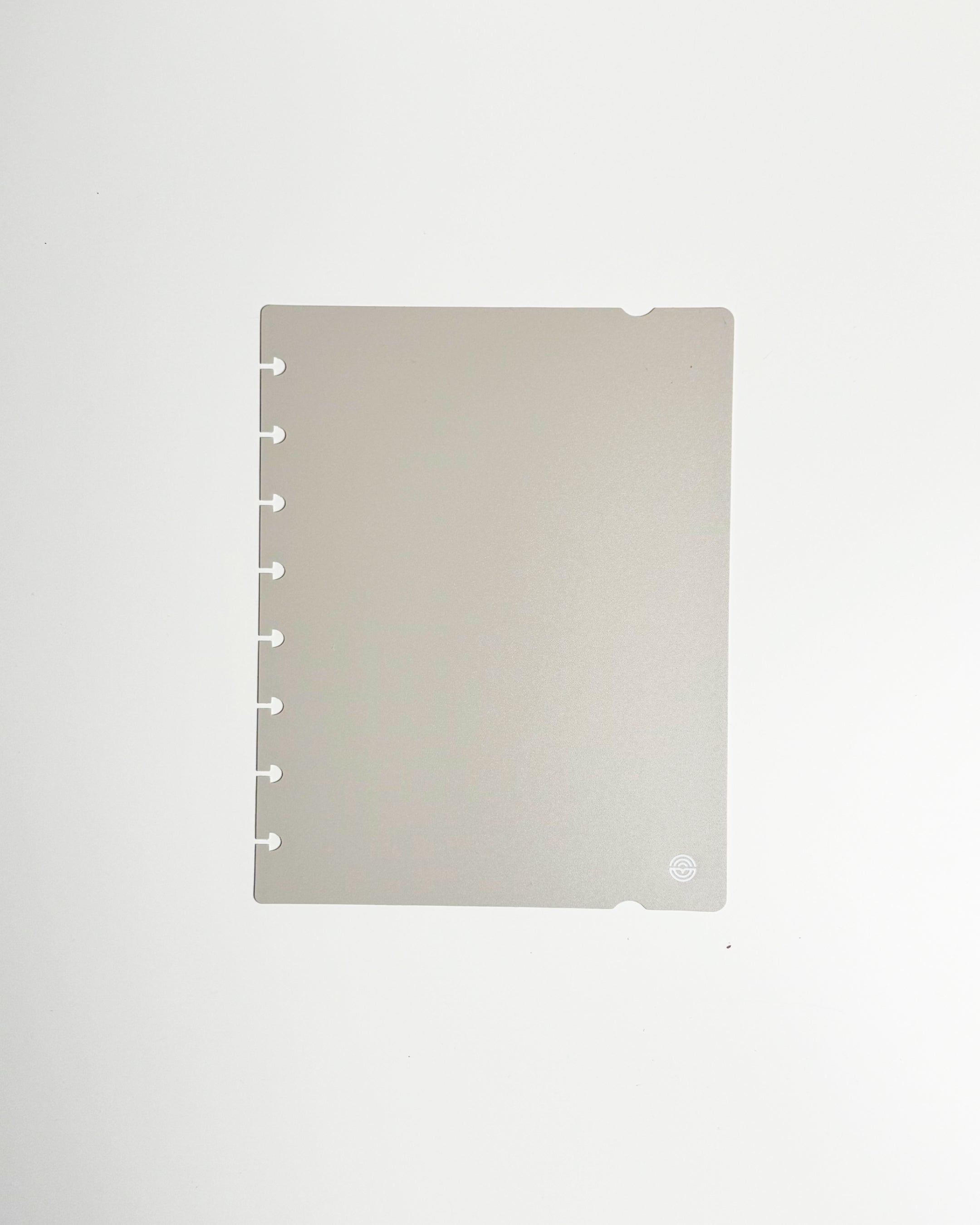 Couverture A5 Gris lunaire