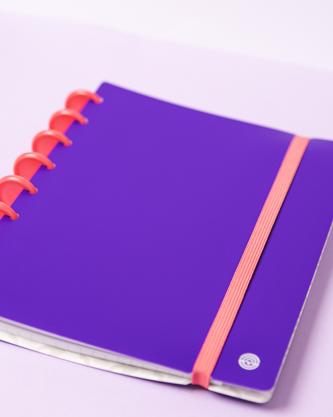 Couverture A5 violette