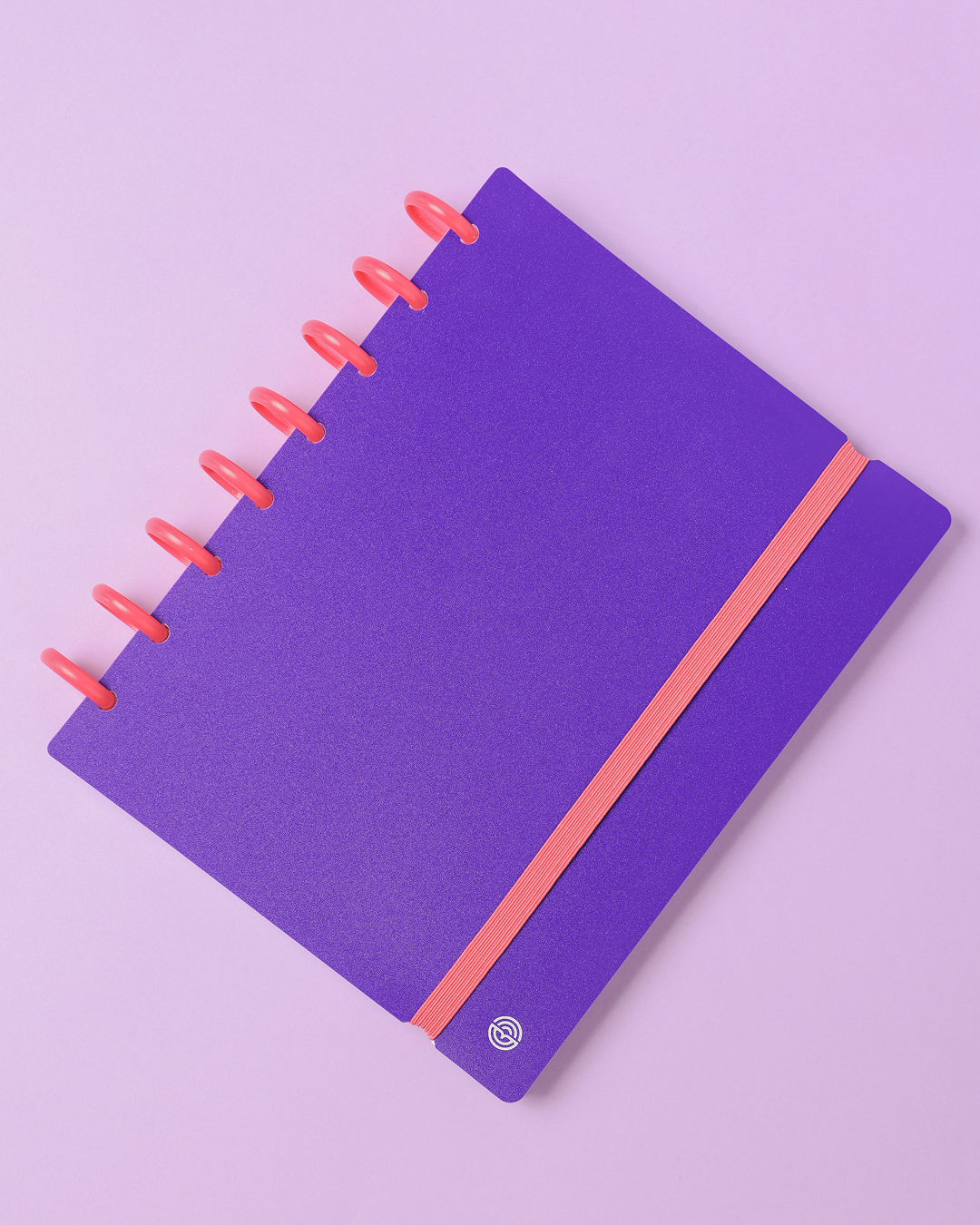 Couverture A5 violette