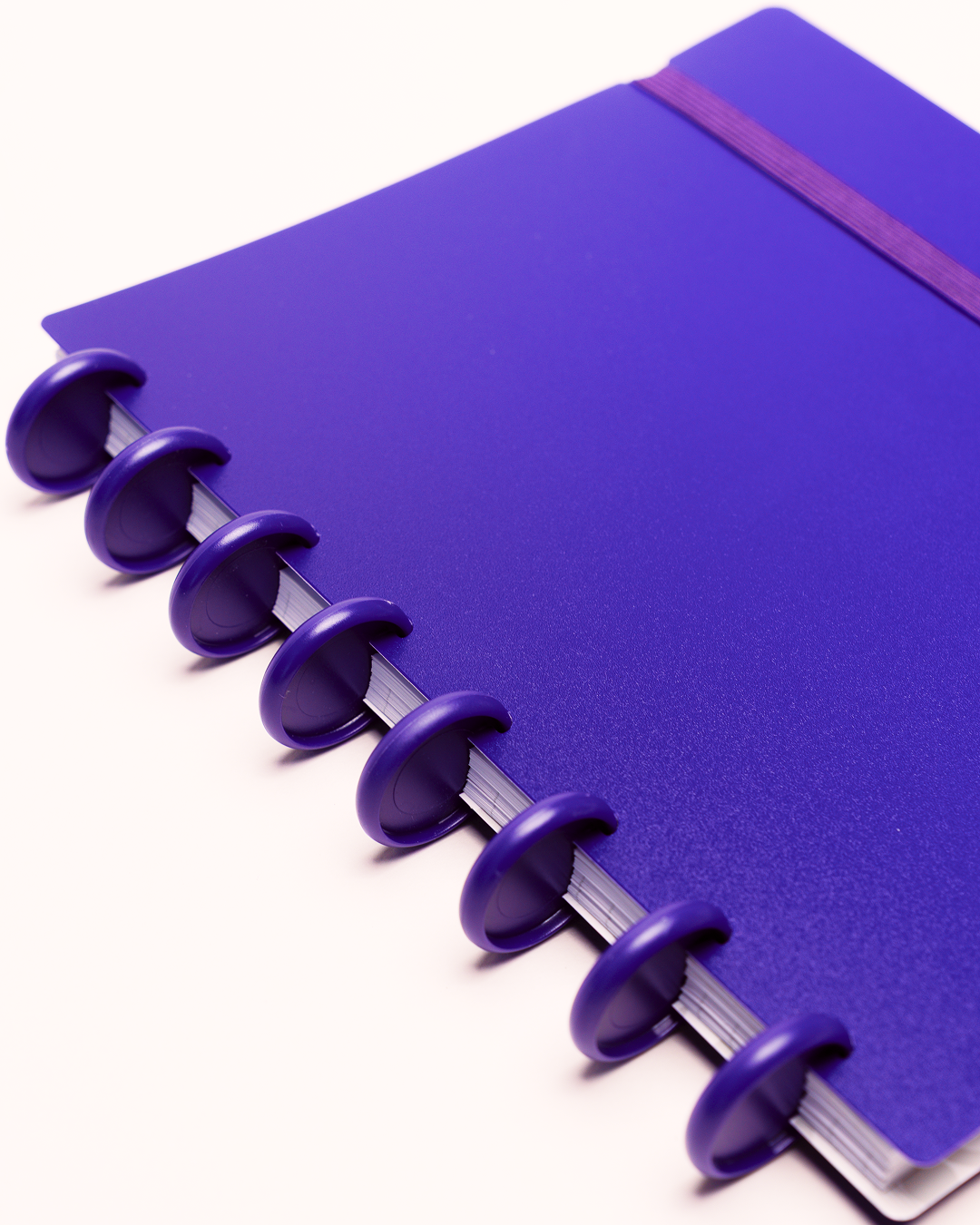 Couverture A5 violette