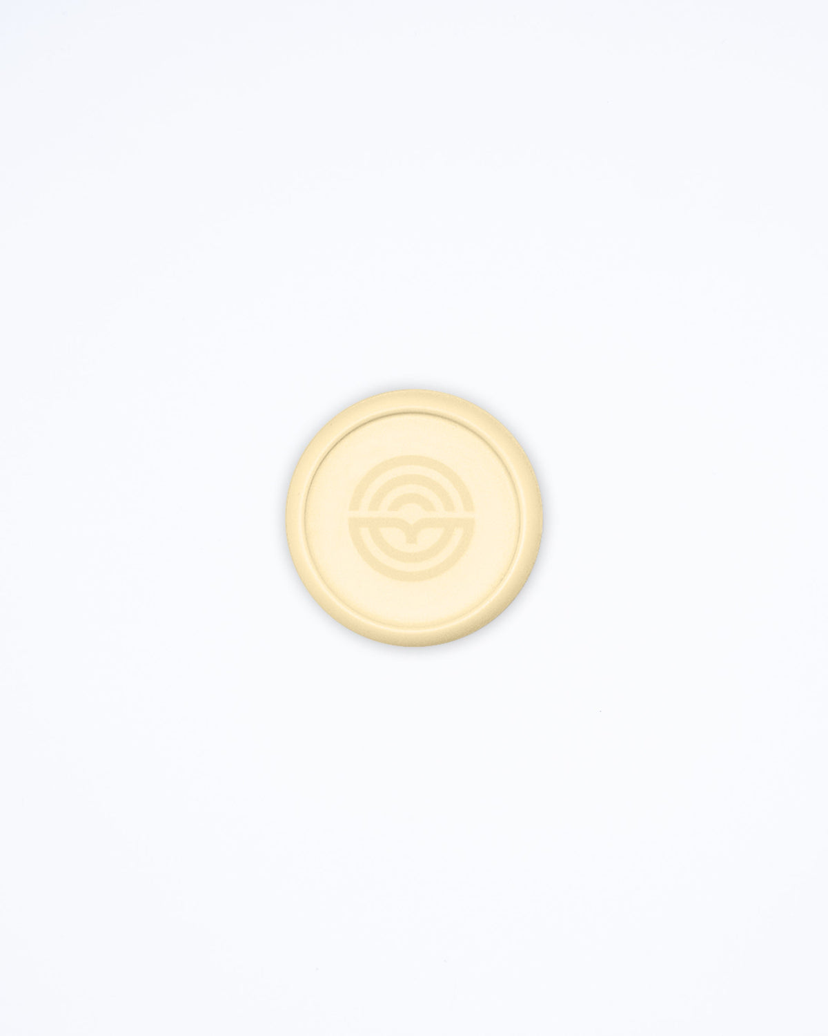 8 disques 28 mm (A5) - jaune pastel