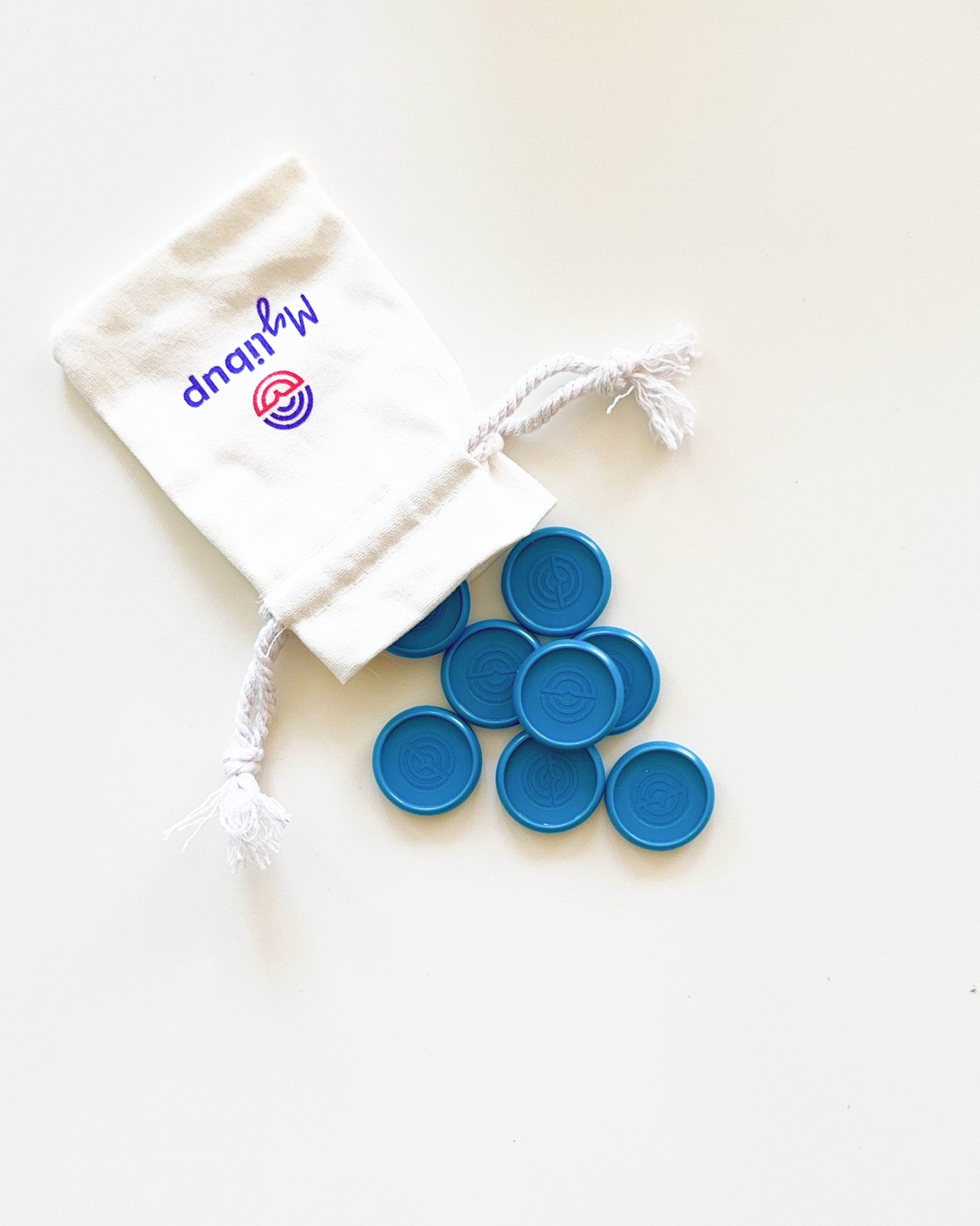 8 Disques bleus 28 mm