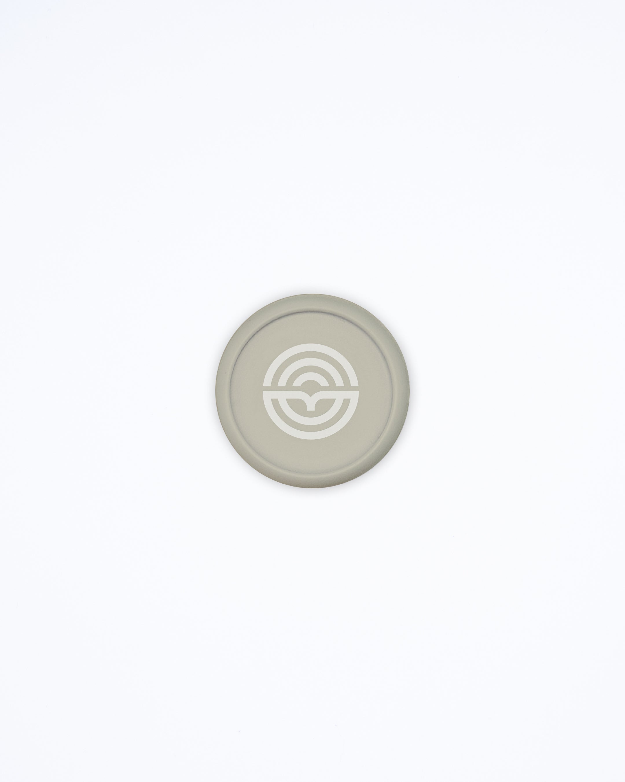 8 Disques gris lunaire 28 mm