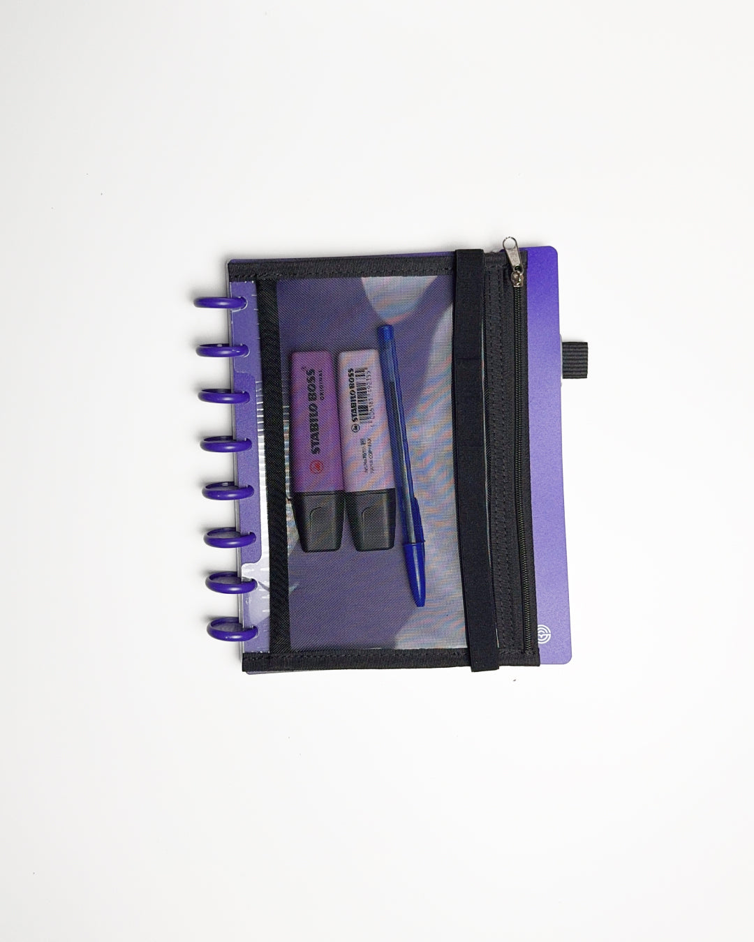 Trousse zippée A5 - Noire