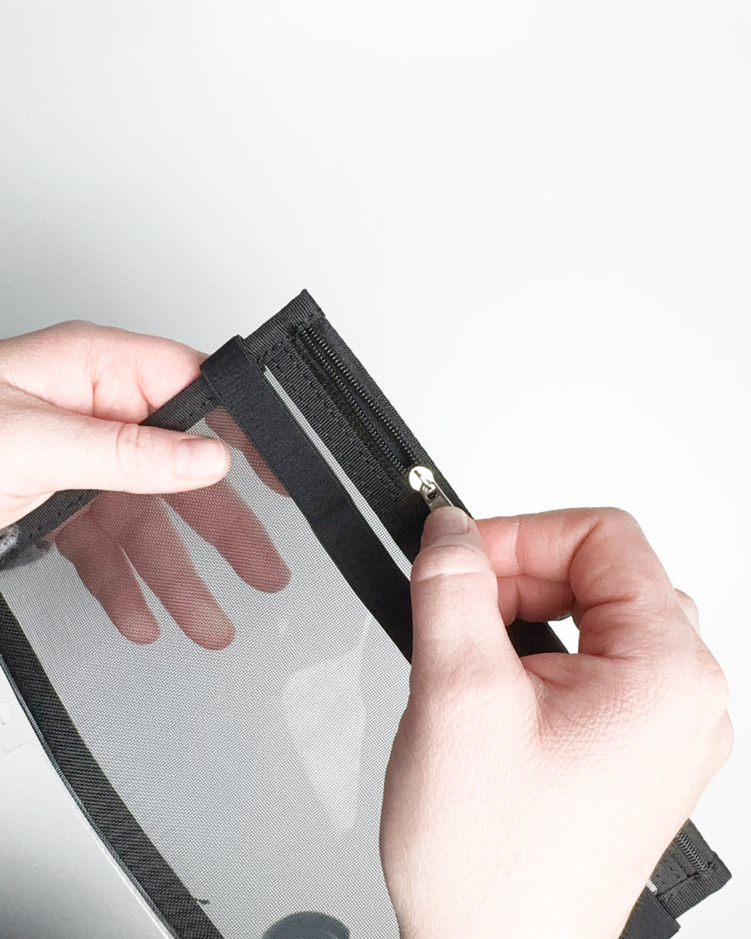 Trousse zippée A5 - Noire