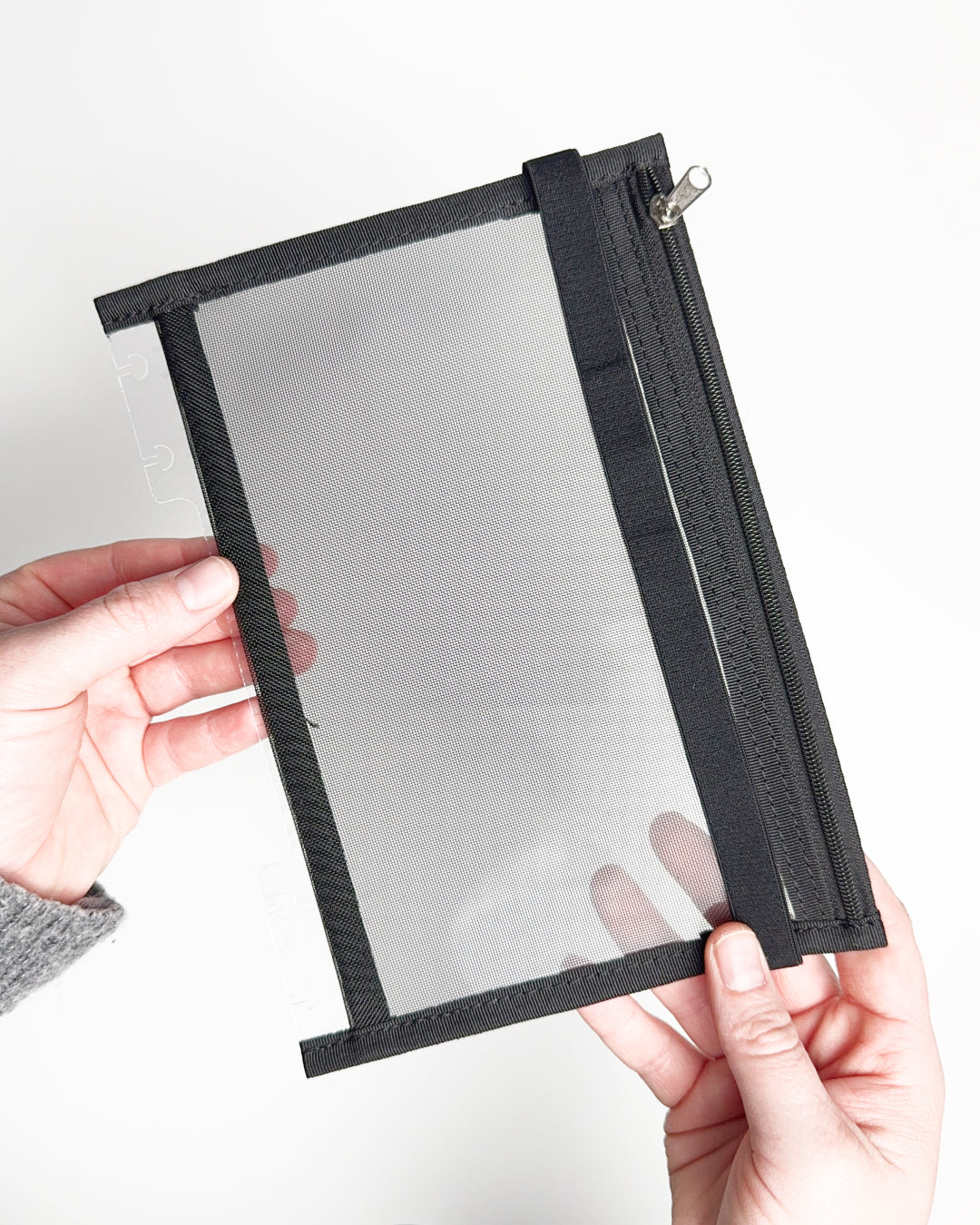 Trousse zippée A5 - Noire