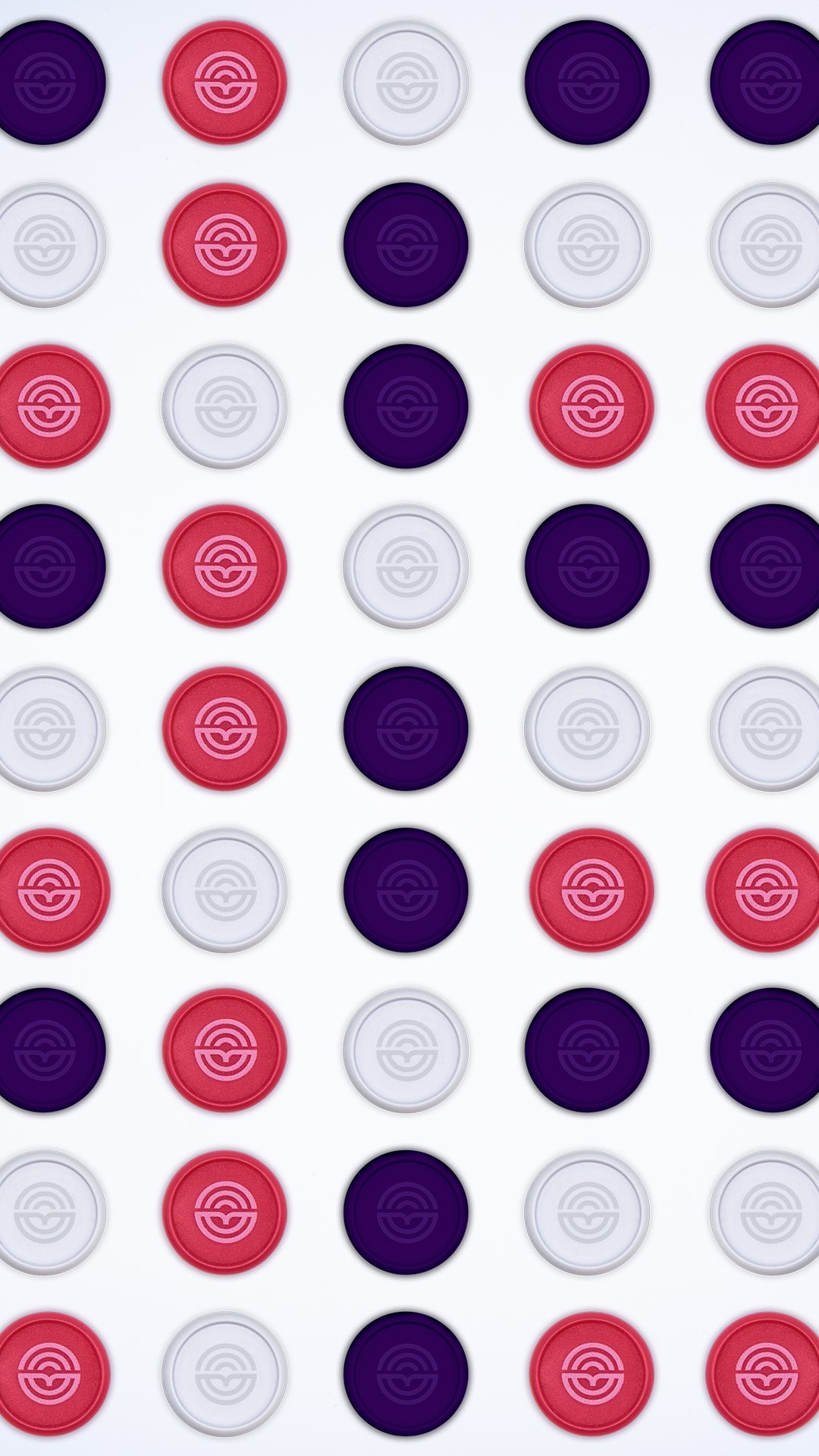 8 Disques violets 28 mm