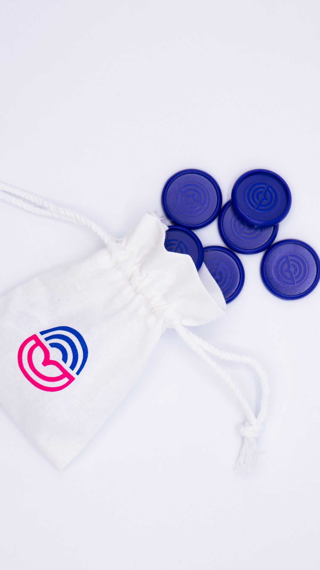 8 Disques violets 28 mm