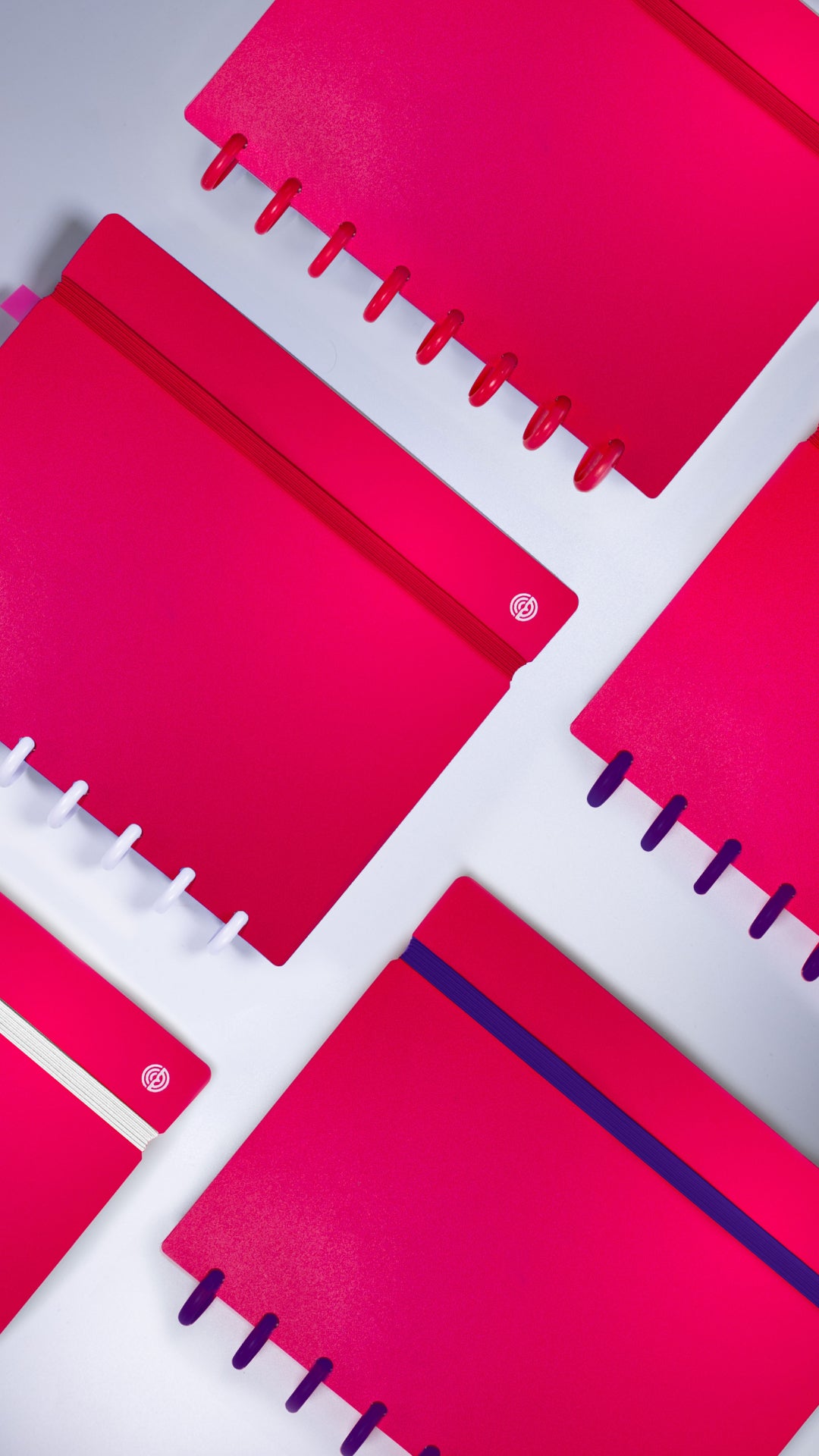 Couverture A5 rose