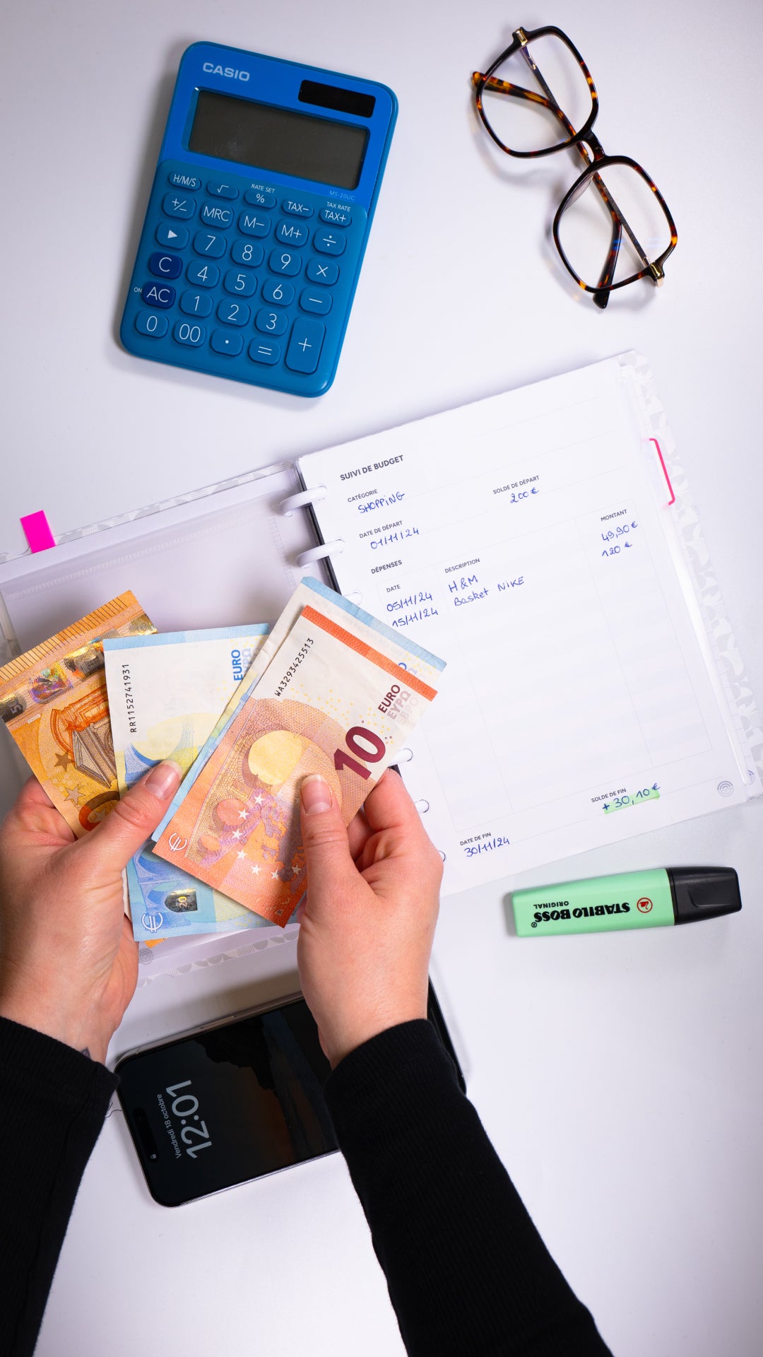 Suivi de budget - 25 feuilles