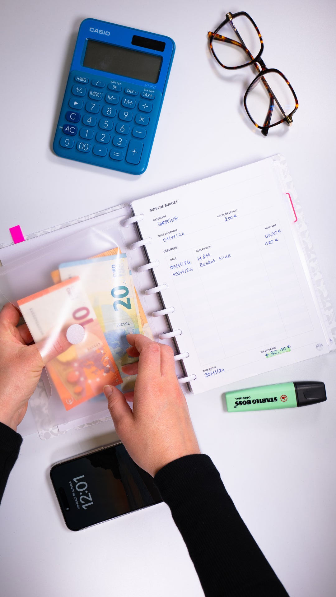 Suivi de budget - 25 feuilles