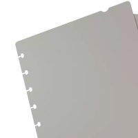 Couverture A5 Gris lunaire