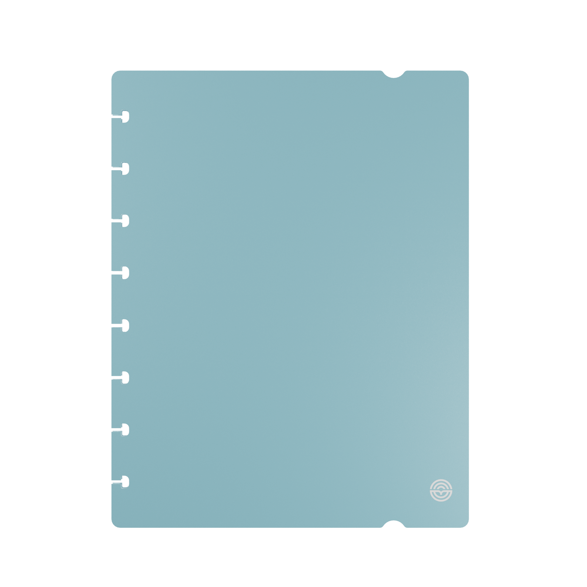 Duo de couvertures A5 Bleu pastel