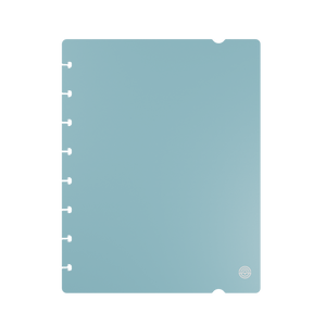 Duo de couvertures A5 Bleu pastel