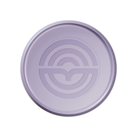 8 Disques Violet pastel 28 mm