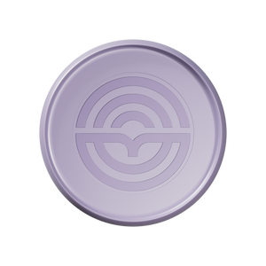 8 Disques Violet pastel 28 mm