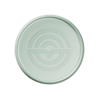 8 Disques Vert pastel 28 mm