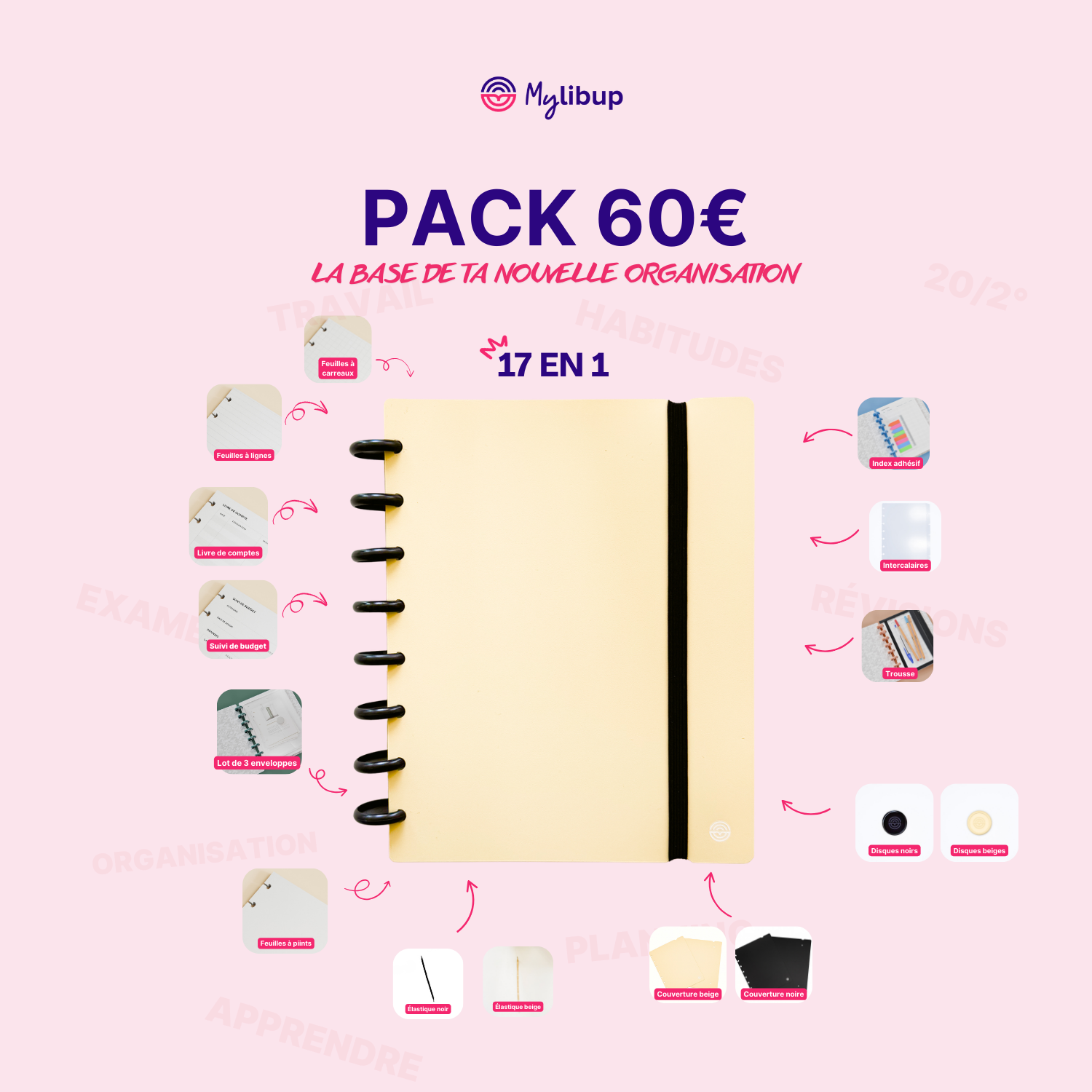 Kit de démarrage Mylibup - 60€