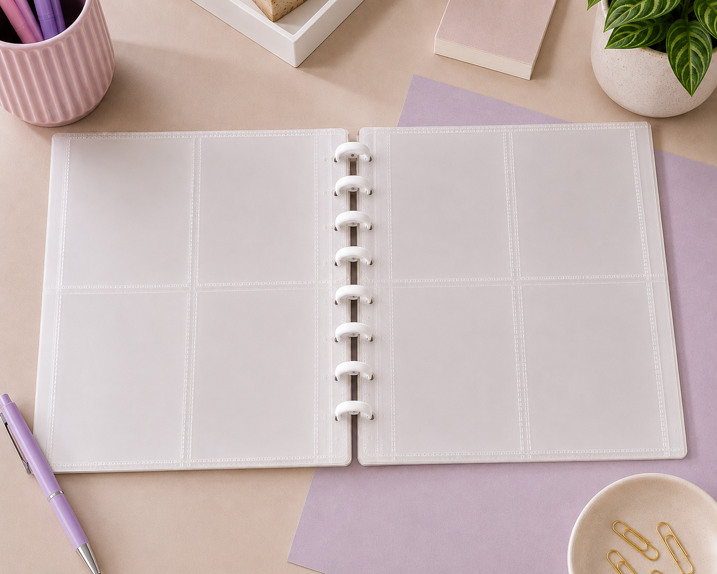 Pochette porte-cartes A5 - lot de 5