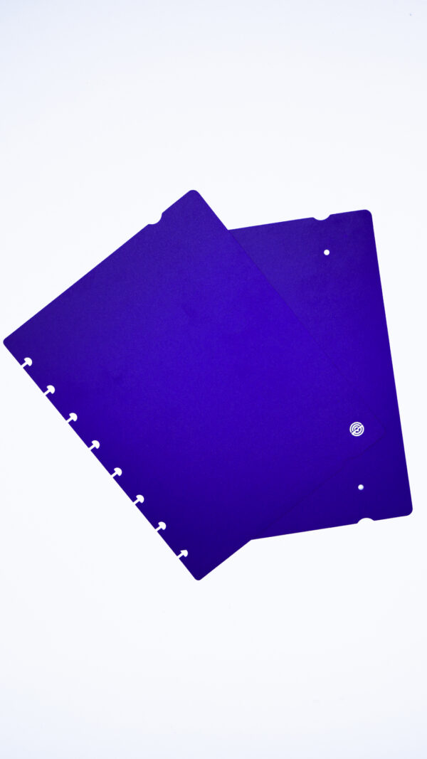 Couverture A5 violet